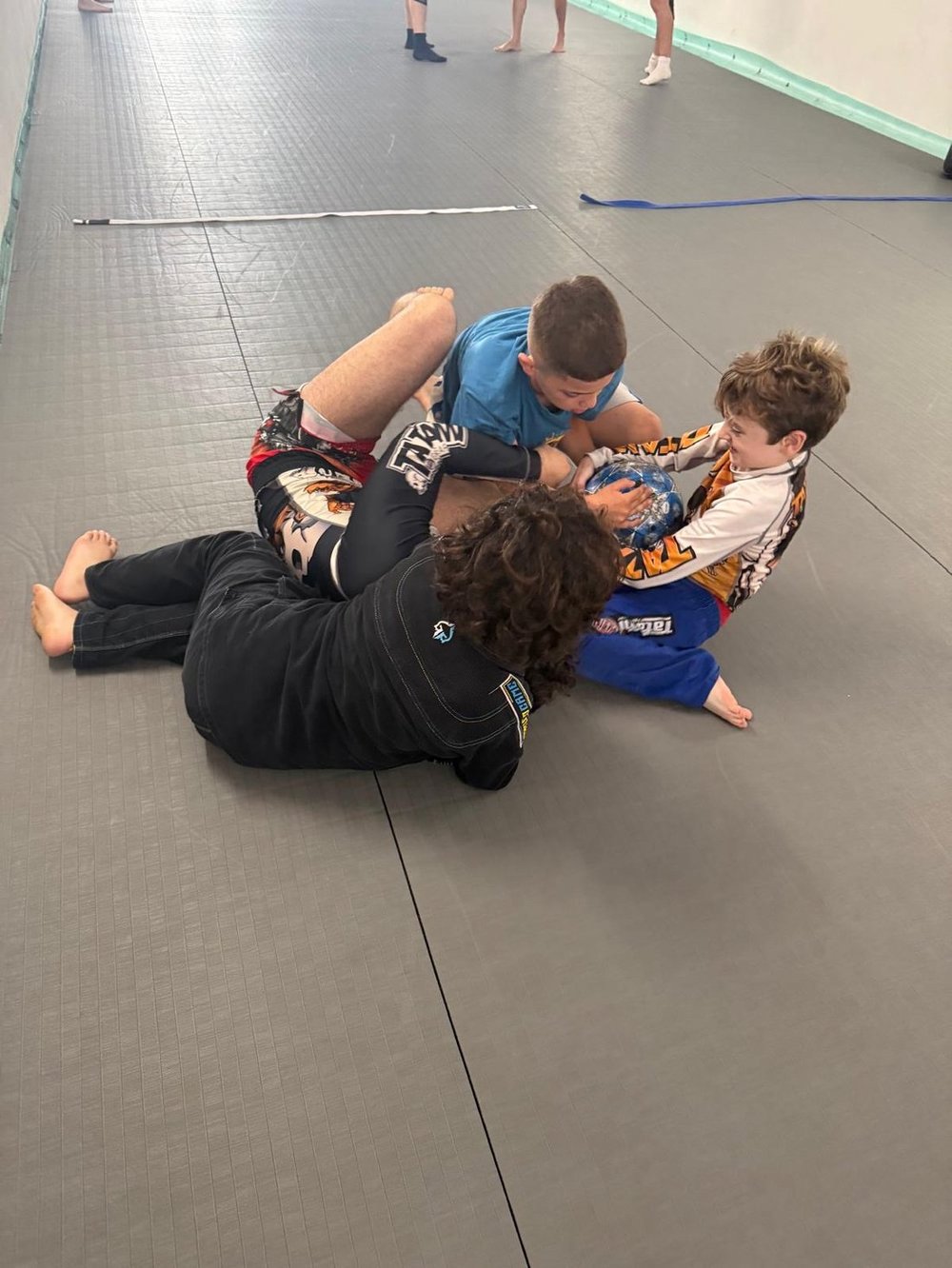 Flow State Grappling members group photo