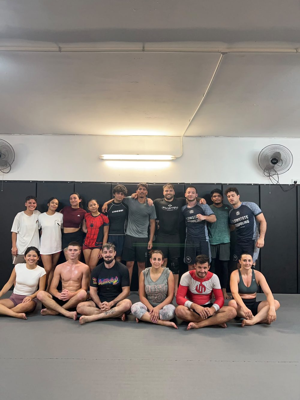 Flow State Grappling members group photo