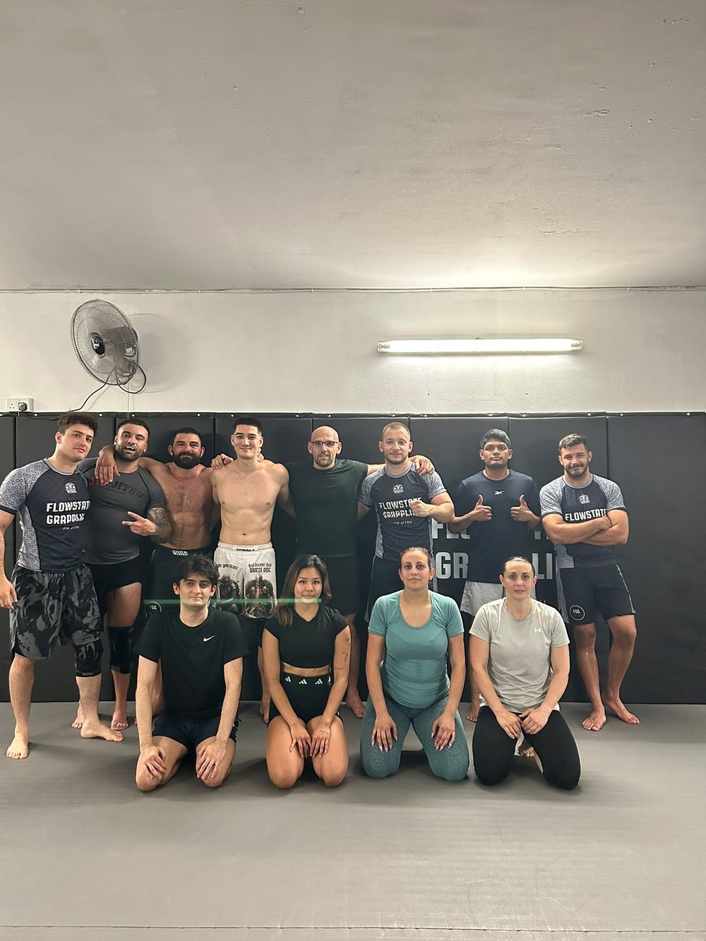 Flow State Grappling members group photo